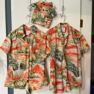 Tropical Hawaiian Shirt Set (Matching family shirts!)